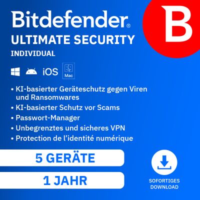 Bitdefender Ultimate Security Individual Bitdefender Ultimate Security Individual