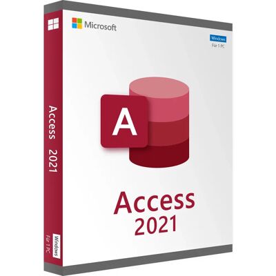 Microsoft Access 2021 - Datenbanksoftware - Unterstützung großer Datenmengen Microsoft Access 2021 - Datenbanksoftware - Unterstützung großer Datenmengen