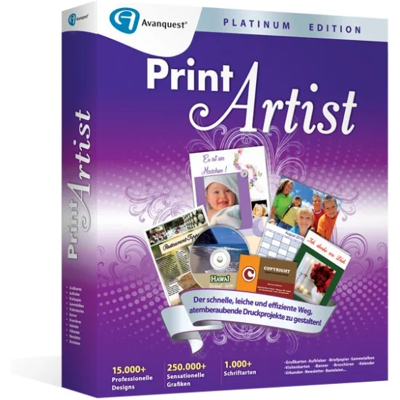 Avanquest Print Artist Platinum Avanquest Print Artist Platinum