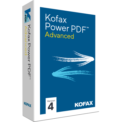 Kofax Power PDF 5.0 Advanced - PDF Software Kofax Power PDF 5.0 Advanced - PDF Software