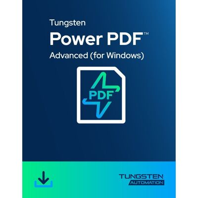 Kofax Power PDF 5.0 Advanced - PDF-Software Kofax Power PDF 5.0 Advanced - PDF-Software