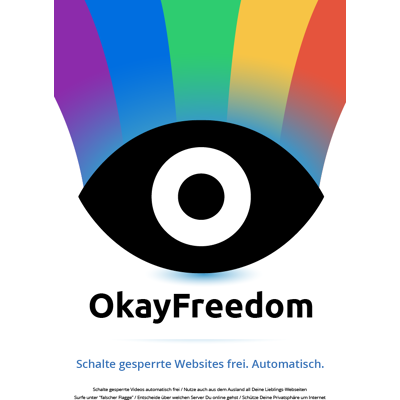 Steganos OkayFreedom VPN Premium - VPN-Dienst Steganos OkayFreedom VPN Premium - VPN-Dienst