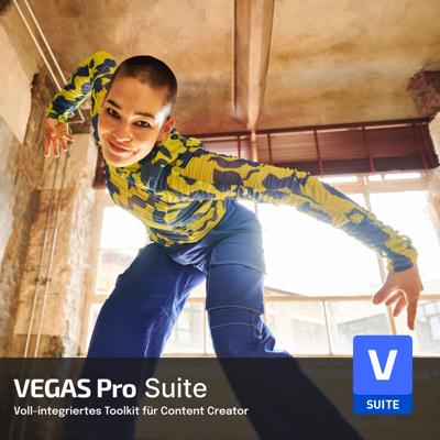 MAGIX VEGAS Pro Suite 21 - Videoschnitt-Software MAGIX VEGAS Pro Suite 21 - Videoschnitt-Software
