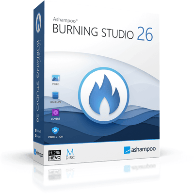 Ashampoo Burning Studio 26 - Brennsoftware & Backup Ashampoo Burning Studio 26 - Brennsoftware & Backup