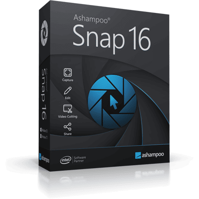 Ashampoo Snap 16 - Bildschirmaufnahme-Software Ashampoo Snap 16 - Bildschirmaufnahme-Software