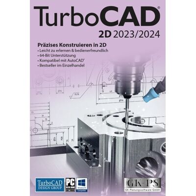 TurboCAD 2D 2023/2024 - CAD-Software für Anfänger TurboCAD 2D 2023/2024 - CAD-Software für Anfänger