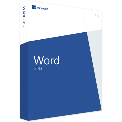 Microsoft Word 2013 Microsoft Word 2013