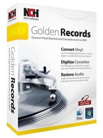 NCH Golden Records Vinyl to CD Converter