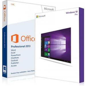 Microsoft Windows 10 Pro + Office 2013 Professional