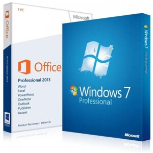 Microsoft Windows 7 Professional + Office 2013 Professional Downloa...