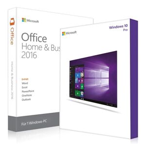 Microsoft Windows 10 Pro + Office 2016 Home & Business