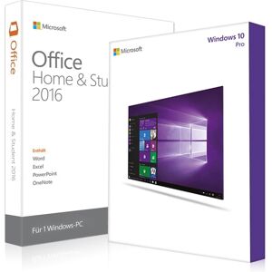 Microsoft Windows 10 Pro + Office 2016 Home & Student