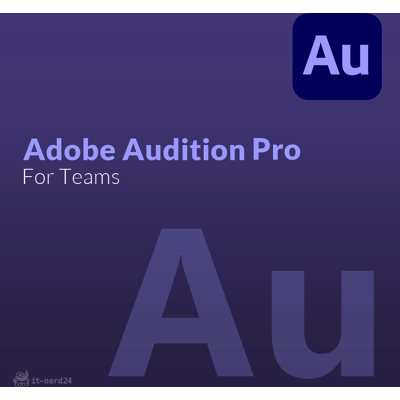 Adobe Audition Pro für Teams Adobe Audition Pro für Teams