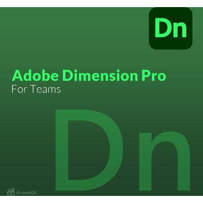 Adobe Dimension Pro für Teams Adobe Dimension Pro für Teams