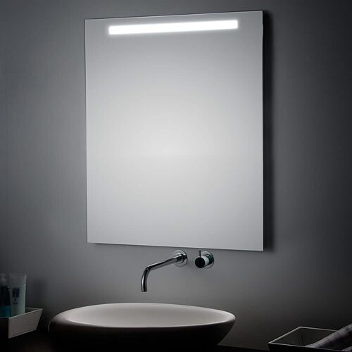 Koh-I-Noor Spiegel 90 x 100 cm mit LED-Oberbeleuchtung