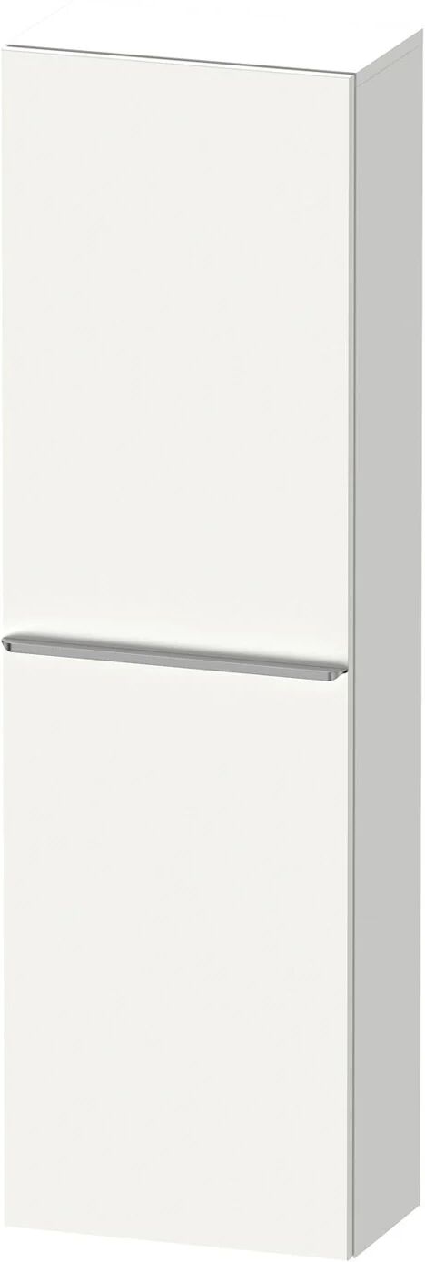 Duravit D-Neo Halbhochschrank 40 x 132 cm, 1 Tür Anschlag links, Griff edelstahl gebürstet