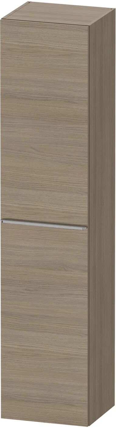 Duravit D-Neo Hochschrank 40 x 176 cm, 1 Tür Anschlag rechts, Griff edelstahl gebürstet