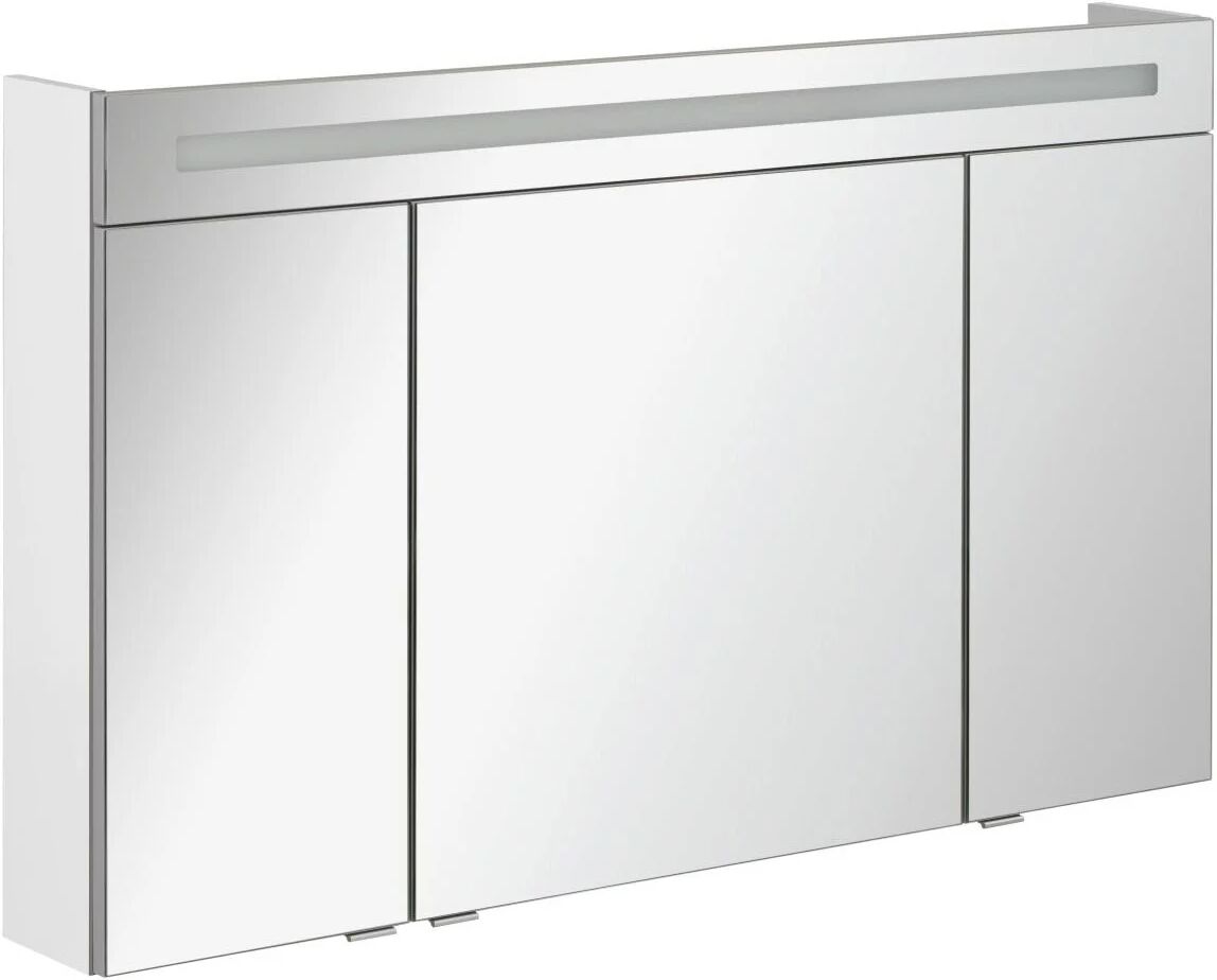 Fackelmann B.clever LED Spiegelschrank 120 cm mit 3 Türen