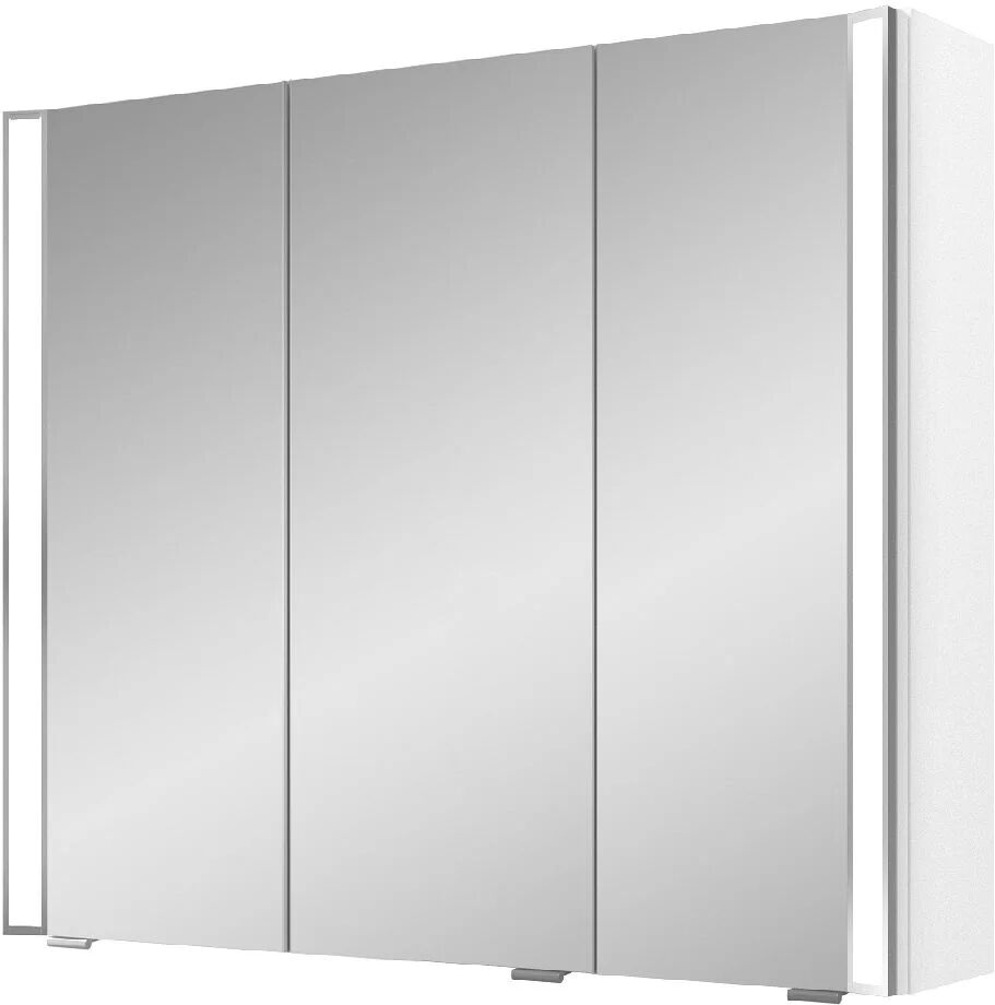 Pelipal S25 Spiegelschrank mit seitl. LED Lichtprofil 80 x 17 x 70 cm, Modul unten