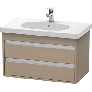 Duravit Ketho Waschtischunterbau für D-Code Möbelwaschtisch 85 cm, 2 Auszügen