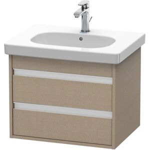 Duravit Ketho Waschtischunterbau für D-Code Möbelwaschtisch 65 cm, 2 Auszügen