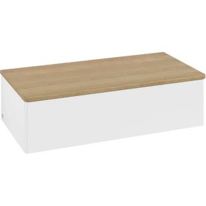 Villeroy & Boch Antao Sideboard 100 x 50 cm, 1 Auszug, Front ohne Struktur, mit LED-Licht