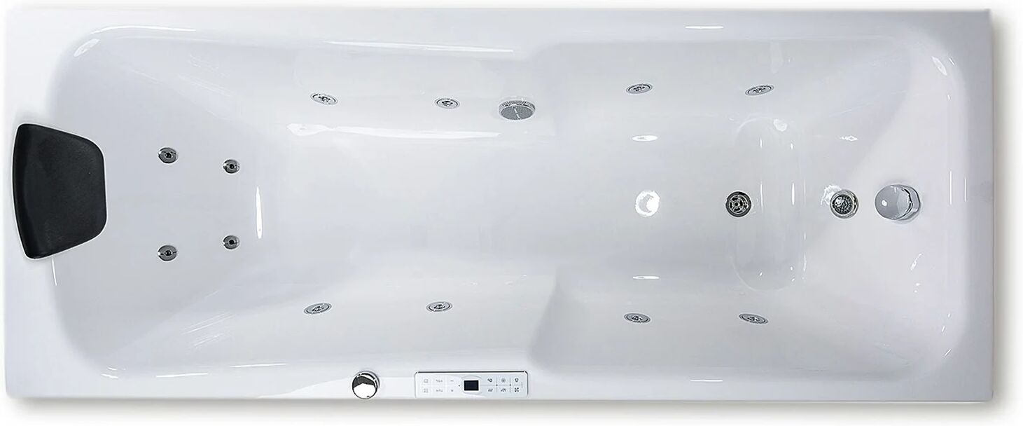 Caribia Rhodos Premium Whirlpool 190 x 75 cm ohne Schürze