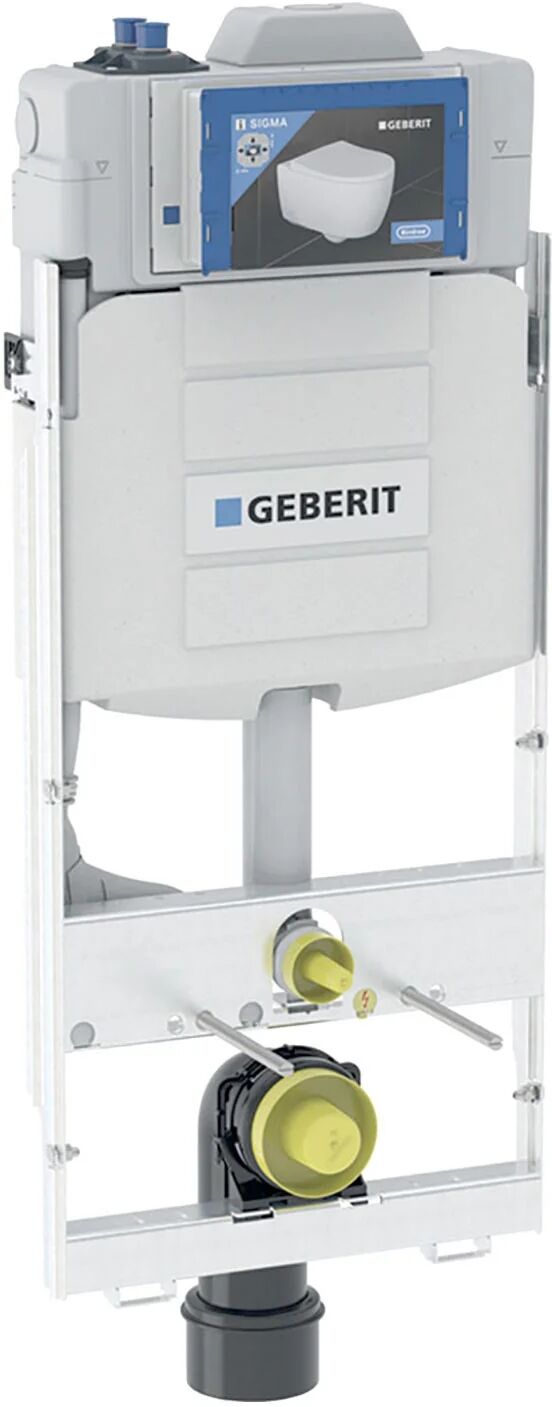 Geberit GIS Element für Wand-WC, 125 cm mit Sigma UP-Spülkasten 12 cm mit HS30 Hygienespülung