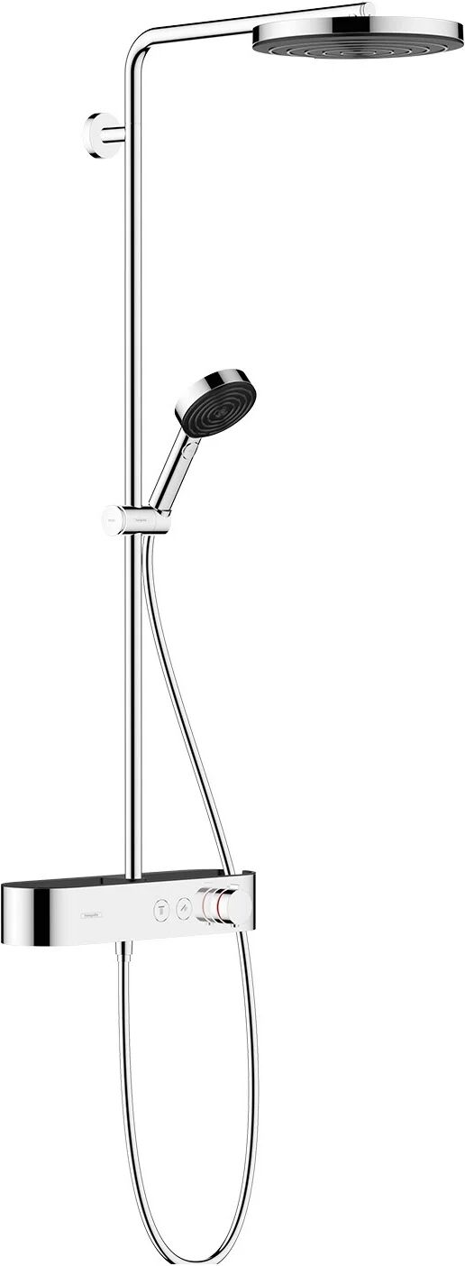 Hansgrohe Pulsify Showerpipe 260 1 Strahlart EcoSmart, mit Shower Tablet Select 400