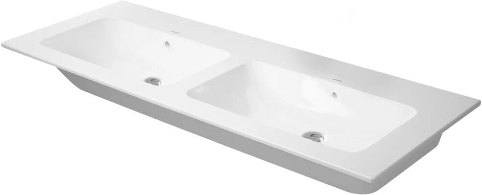 Duravit ME by Starck Möbel-Doppelwaschtisch 130 cm ohne Hahnloch