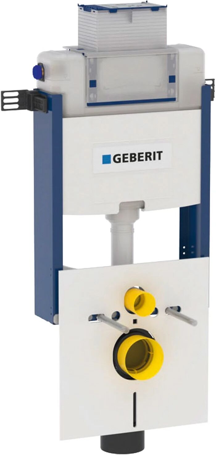 Geberit Kombifix Element für Wand-WC, 98 cm, mit Omega UP-Spülkasten 12 cm, tiefenverstellbar, für Betätigung von oben oder von vorne