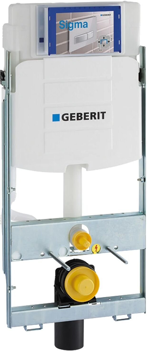 Geberit GIS Element Wand-WC 114 cm mit Sigma UP-Spülkasten 12 cm, für Betätigung von vorne