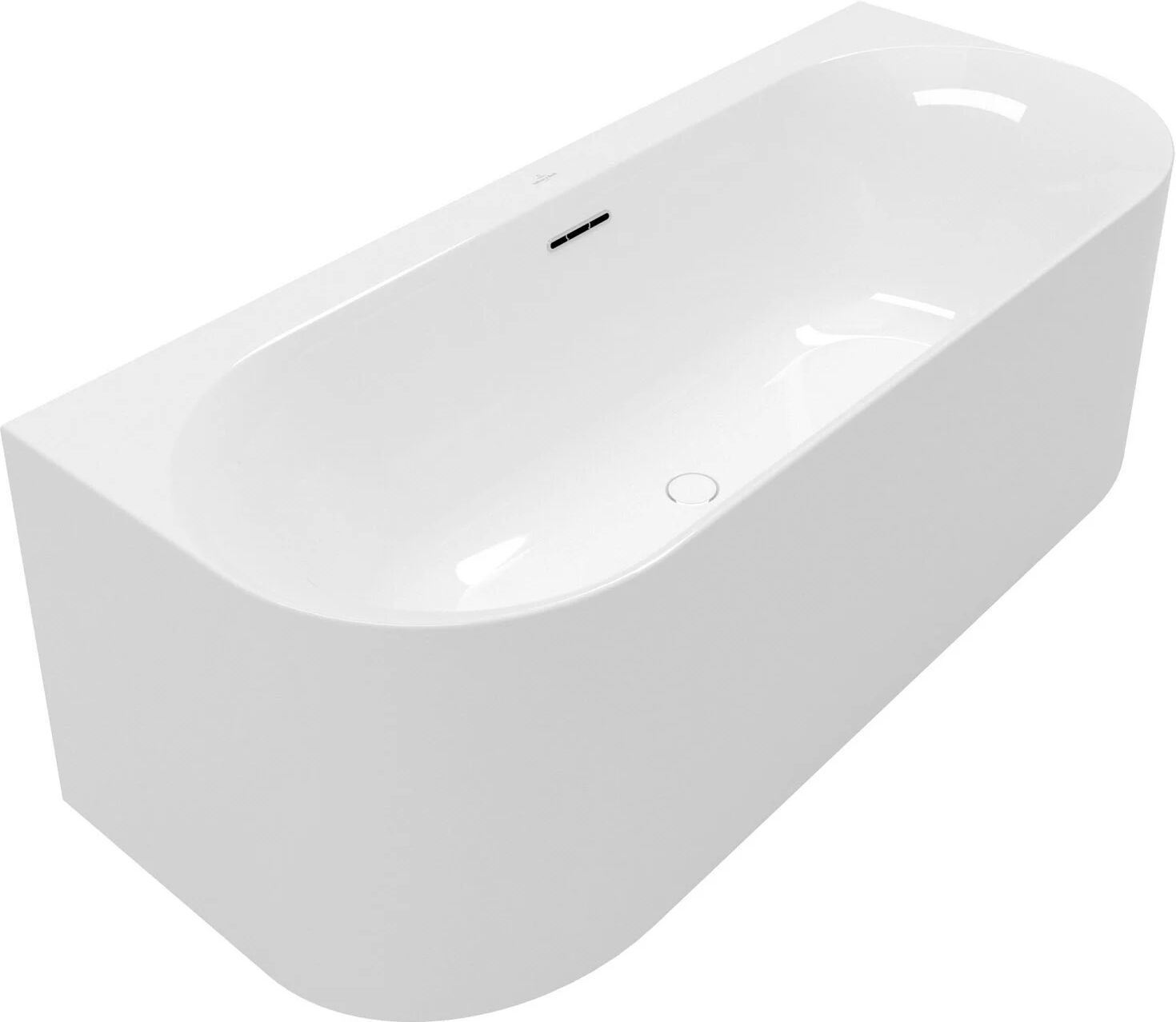 Villeroy & Boch Loop & Friends Oval Duo Vorwand-Badewanne, 180 x 80 cm