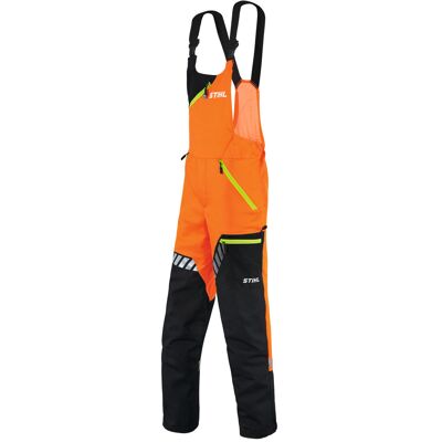 STIHL Latzhose DYNAMIC DuroTEC Design A, Gr. M, Klasse 1, schwarz/warnorange, Schnittschutz STIHL Latzhose DYNAMIC DuroTEC Design A, Gr. M, Klasse 1, schwarz/warnorange, Schnittschutz