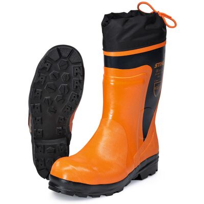STIHL Motorsägen-Gummistiefel FUNCTION Gr. 41 orange - EN ISO 17249 Schutzniveau 1 STIHL Motorsägen-Gummistiefel FUNCTION Gr. 41 orange - EN ISO 17249 Schutzniveau 1
