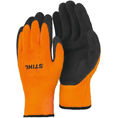 STIHL Kälteschutzhandschuhe FUNCTION ThermoGrip Gr. XL, orange, hohe Latextauchung, guter Nassgriff STIHL Kälteschutzhandschuhe FUNCTION ThermoGrip Gr. XL, orange, hohe Latextauchung, guter Nassgriff