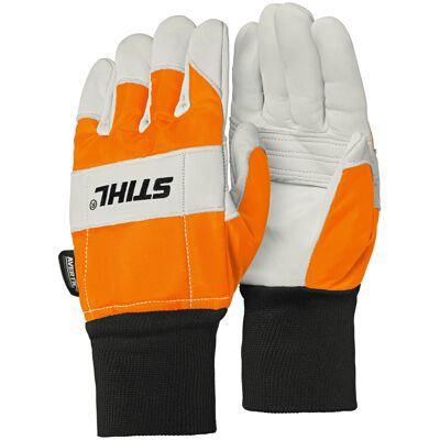STIHL Schnittschutzhandschuhe FUNCTION Protect MS, Gr. S, orange, Rindvollleder/Textil, EN ISO 11393 STIHL Schnittschutzhandschuhe FUNCTION Protect MS, Gr. S, orange, Rindvollleder/Textil, EN ISO 11393