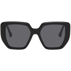 Gucci Black Oversized Square Sunglasses UNI