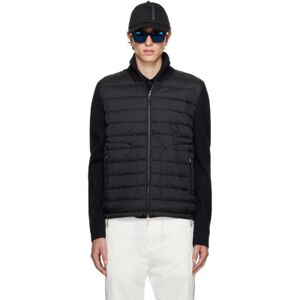 Moncler Black Quilted Down Jacket L