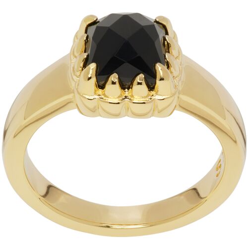 Stolen Girlfriends Club Gold Baby Claw Ring UK S