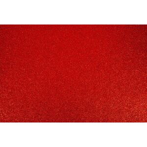 Mr Beam Glitzer Acryl Filz, 3mm, A3, verschiedene Farben (je 5 Stück), rot