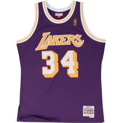 Mitchell & Ness Shaquille O'Neal Lakers Lila Trikot - M Mitchell & Ness Shaquille O'Neal Lakers Lila Trikot - M