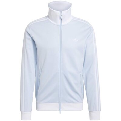 Adidas Originals Classic Beckenbauer Track Top Crystal Sky / White M Herren Adidas Originals Classic Beckenbauer Track Top Crystal Sky / White M Herren
