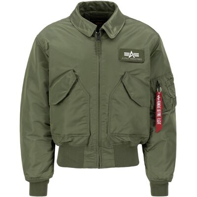 Alpha Industries CWU 45 Jacket Sage Green 2XL Herren Alpha Industries CWU 45 Jacket Sage Green 2XL Herren