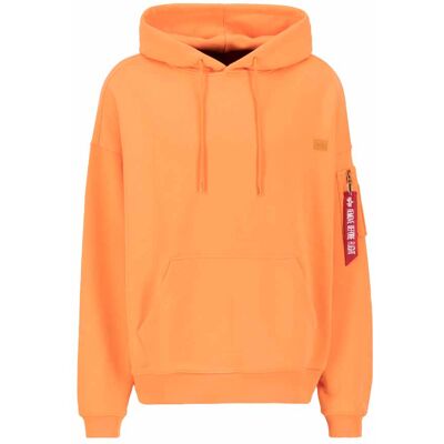 Alpha Industries Essentials Hoodie Tangerine M Herren Alpha Industries Essentials Hoodie Tangerine M Herren