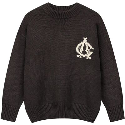 Another Cotton Lab Yankee Knit Sweater Brown S Herren Another Cotton Lab Yankee Knit Sweater Brown S Herren
