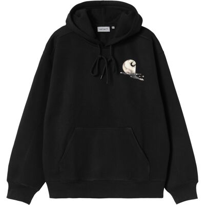 Carhartt WIP Hooded Jake Garcia Sweatshirt Black L Herren Carhartt WIP Hooded Jake Garcia Sweatshirt Black L Herren