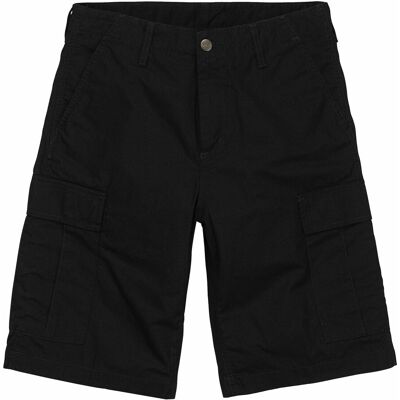 Carhartt WIP Regular Cargo Shorts Black Rinsed 31 Herren Carhartt WIP Regular Cargo Shorts Black Rinsed 31 Herren