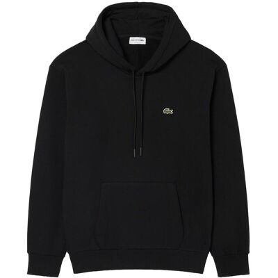 Lacoste Fleece Hoodie Balck L Herren Lacoste Fleece Hoodie Balck L Herren