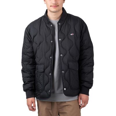 Tommy Hilfiger L Schwarze Steppjacke - Jacke Tommy Hilfiger L Schwarze Steppjacke - Jacke